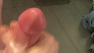 Massive Solo Male Orgasm Cum Shot
