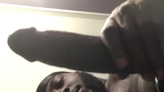 Solo masturbating