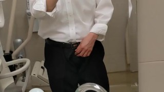 boys masturbation in the toilet of a nearby shopping center 2