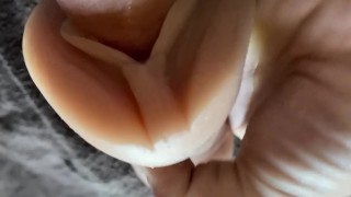 Famous TikToker Fucking my Flesh Light Slowly!