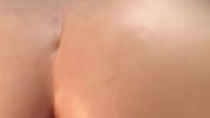 POV Of me riding him and him cuming on my ass