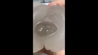 オナホで気持ちいいオナニー　ぶっかけ　ゲイ