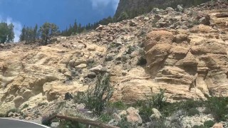 HOT BITCH makes SQUIRT EXPLOSION on the VOLCANO | LaraJuicy