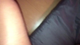 I just masturbated and filled my maid's face with cum