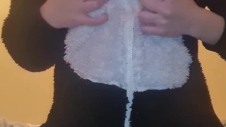 Strip tease before daddy gets home