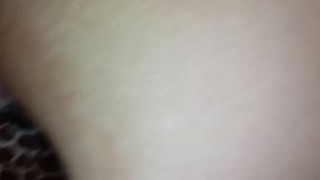 BBW 1st Time Anal, Leopard Print Vibrator