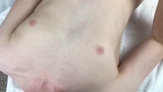 Femboy self facial
