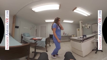 Naughty America - Sexy nurse Nolina Nyx gives you a full medical exam while riding your big cock!!!!