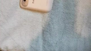 Pissing on a phone!!! 😜💦