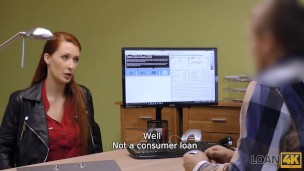 LOAN4K Alluring redhead wants a vet clinic and knows how to get it