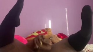 Cocoa katana, creaming on the dick while sucking the tip