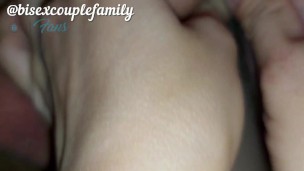 Wife loves to suck two dicks at once and jump on them