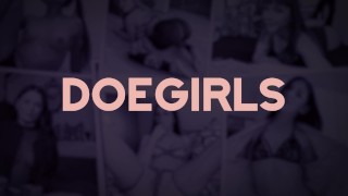 DOEGIRLS - THE RED FOX BIG ASS UKRAINIAN MILF STICKS BANANA IN HER TIGHT PUSSY