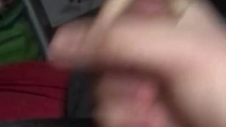 Fat Cock Gets Jerked to Big Cumshot