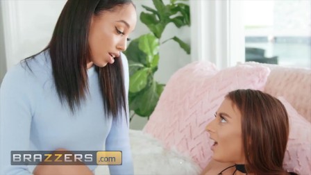 Brazzers - Alexis Tae Finds Gia Derza Masturbating So She Grabs Her Strap On & They Fuck Each Other