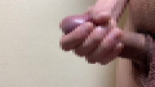 我慢できず暴発