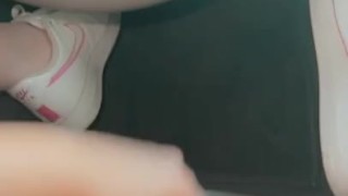 Fucking creamy pussy in a parking lot ONLYFANS @slimthickn