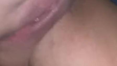 Big ass cheating wife fucked and filmed POV by friend while giving Nick a blowjob in real threesome