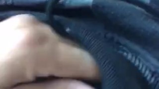Public dick flash and masturbation
