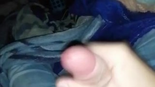 Almost caught by step sis hot jerkin off
