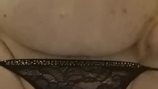For loves_superchubs Chubby strip panty and play with clit