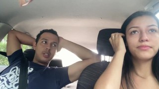 I pay him with a good handjob, my friend who picks me up from the mall
