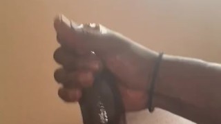 Huge bbc jerking