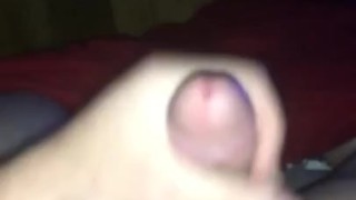 Wife enjoys solo video with CUMSHOT