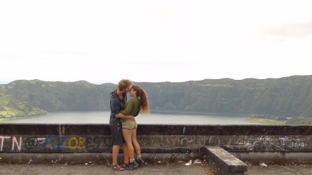 Hot teen couple has risky public sex in an abandoned hotel with people in it!!! - TravellingLovers