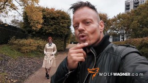 British Brunette-Babe Zara DuRose likes swallowing German dicks anytime! WolfWagnerCom