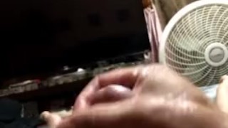 Big cock shooting a big load