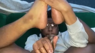 Eating my cum 
