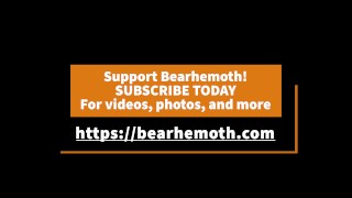 Bearhemoth Daddy Boss Undressing - Huge 6' 4" 702+ lb Superchub