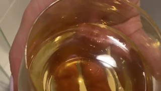 Guess What This Glass is Intended For ? Ginger Ale MILF