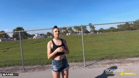 Roadside - Inked Babe Brenna Mckenna Rides Her Mechanic's Big Cock