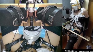 遠隔操作オナホとアナルプラグと電マを装着して最後に射精させられる動画[メスイキ][lovense orgasm][女装][自縛][2021-06-29]