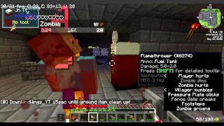 Minecraft - Nacht der Untoten Remastered by DownWindWings (testing guns and spawning)