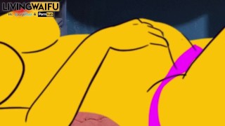 MARGE SIMPSON 2D Cartoon MILF Real MASTURBATE Big ANIMATION Ass Cosplay SIMPSONS XXX SEX PORN HENTAI