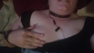 Orgasming for Daddy while on the phone