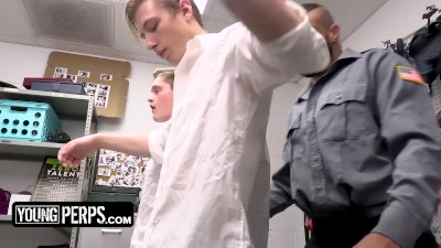 Two Fit Guys Caught Shoplifting By The Security And Taken For ...