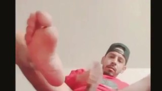 Jerking off in the morning