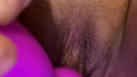 Close up Creamy Pussy Play