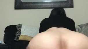 Getting fucked rough on my mother in laws couch while she’s gone