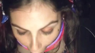 Watch me play with my pussy during the fireworks on 4th of July