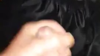 Cumshot on short