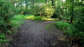 Teen Boy Jerking off and cum in The Forest