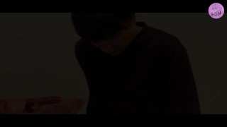 自分自身に顔射してみた。