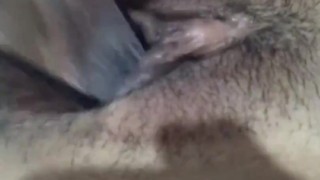 Esto es lo qué pasa cuando hacemos snapchat (dildo masturbación)