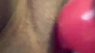 Pink vibrator! Watch me cum!!