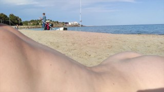 Real Amateur Wife Naked in Public Beach